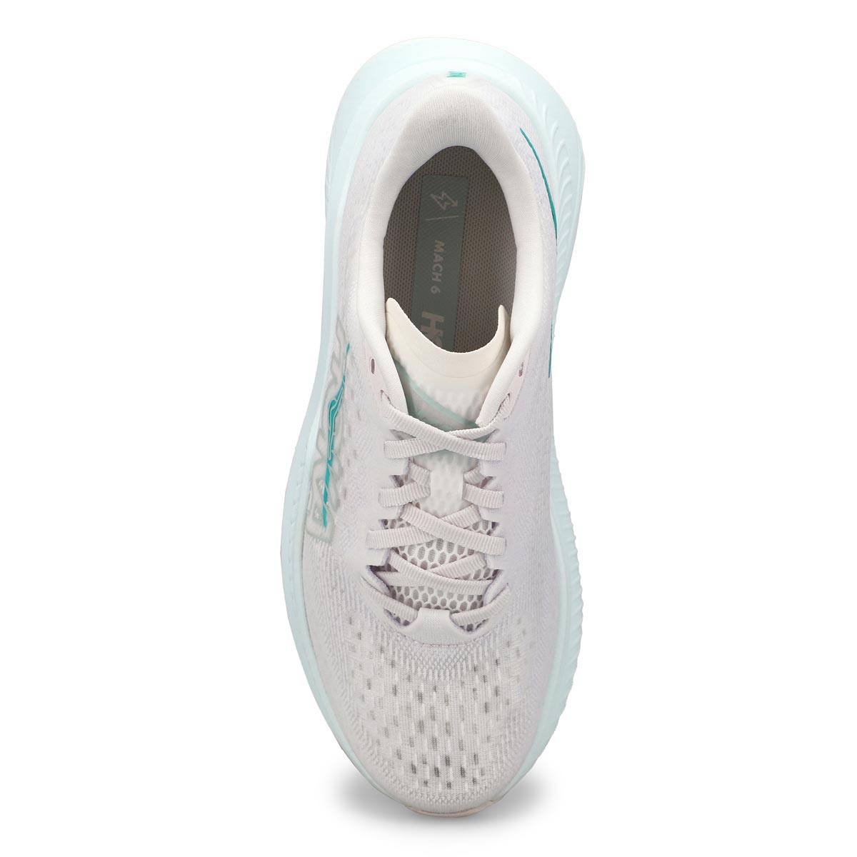 Women's Mach 6 LA Lace Up Performance Sneaker - White/Droplet