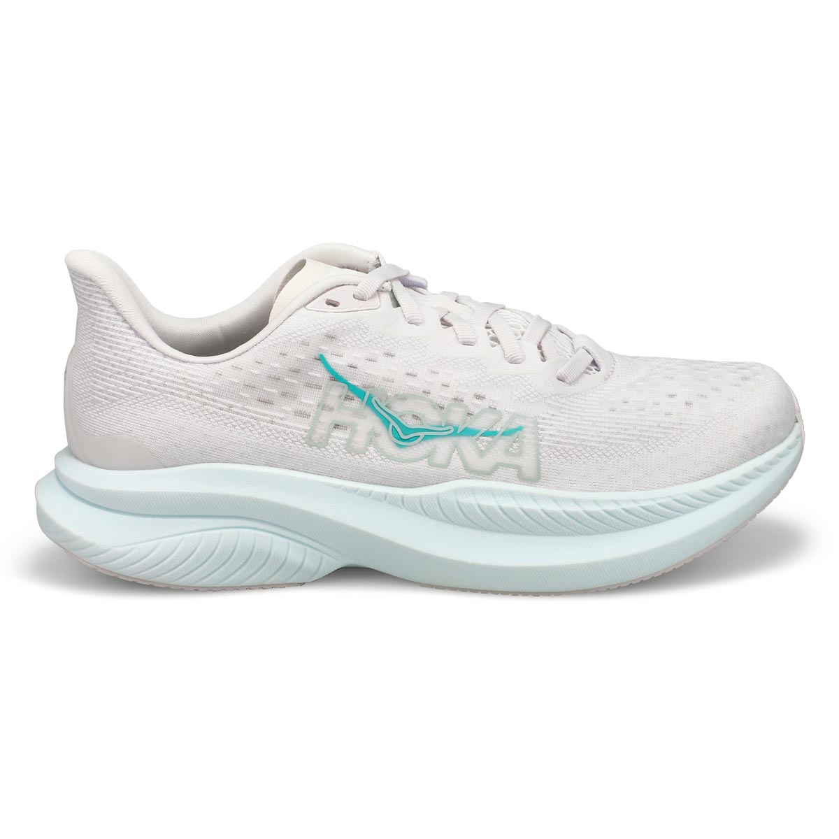 Women's Mach 6 LA Lace Up Performance Sneaker - White/Droplet