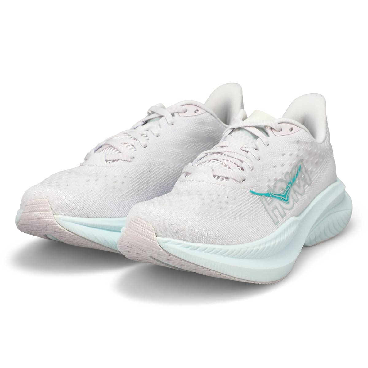 Women's Mach 6 LA Lace Up Performance Sneaker - White/Droplet