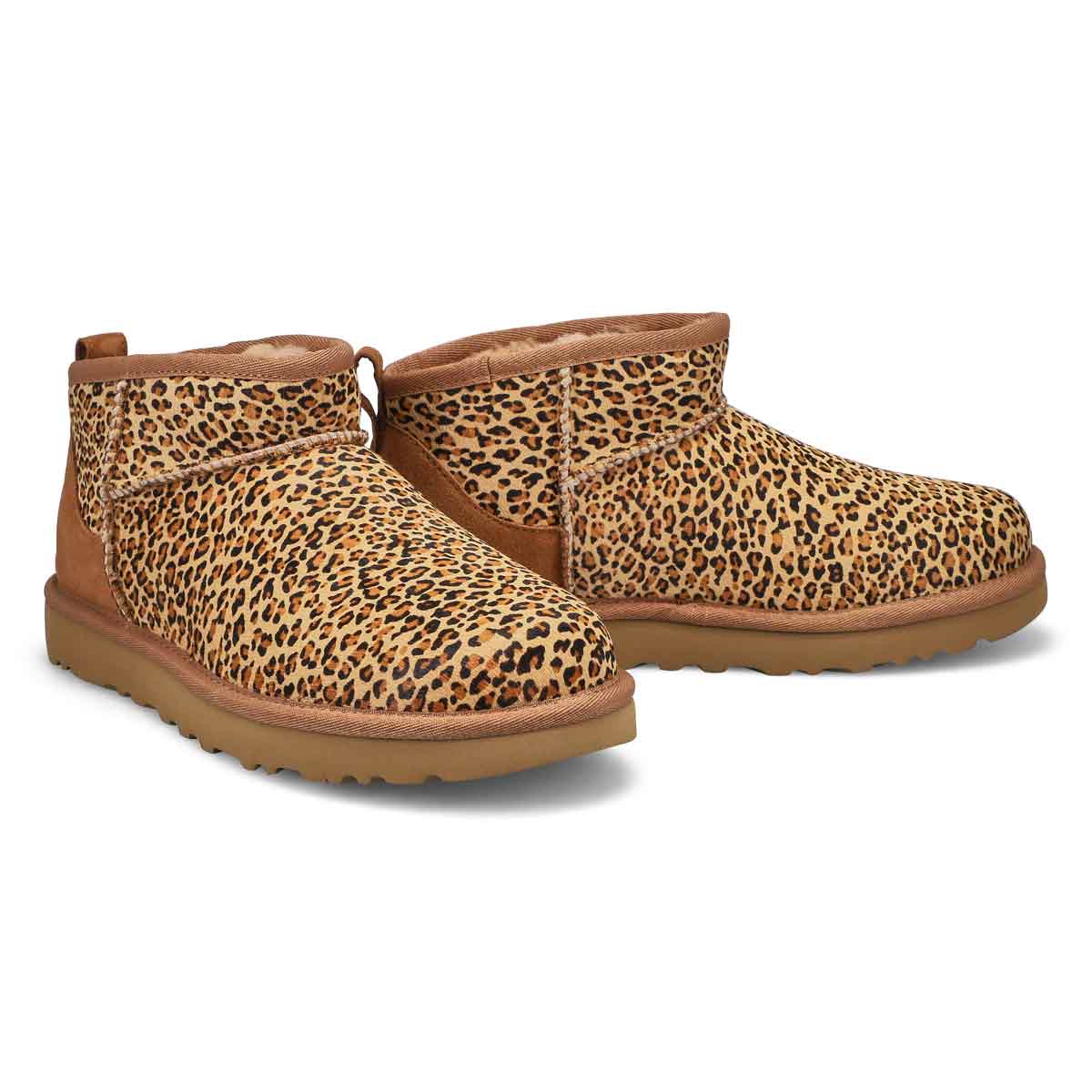 Botte CLASSIC ULTRA MINI SPECKLES, châtaigne, fem.