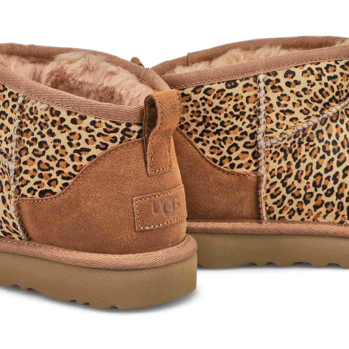 Women's Classic Ultra Mini Speckles Boot - Chestnut