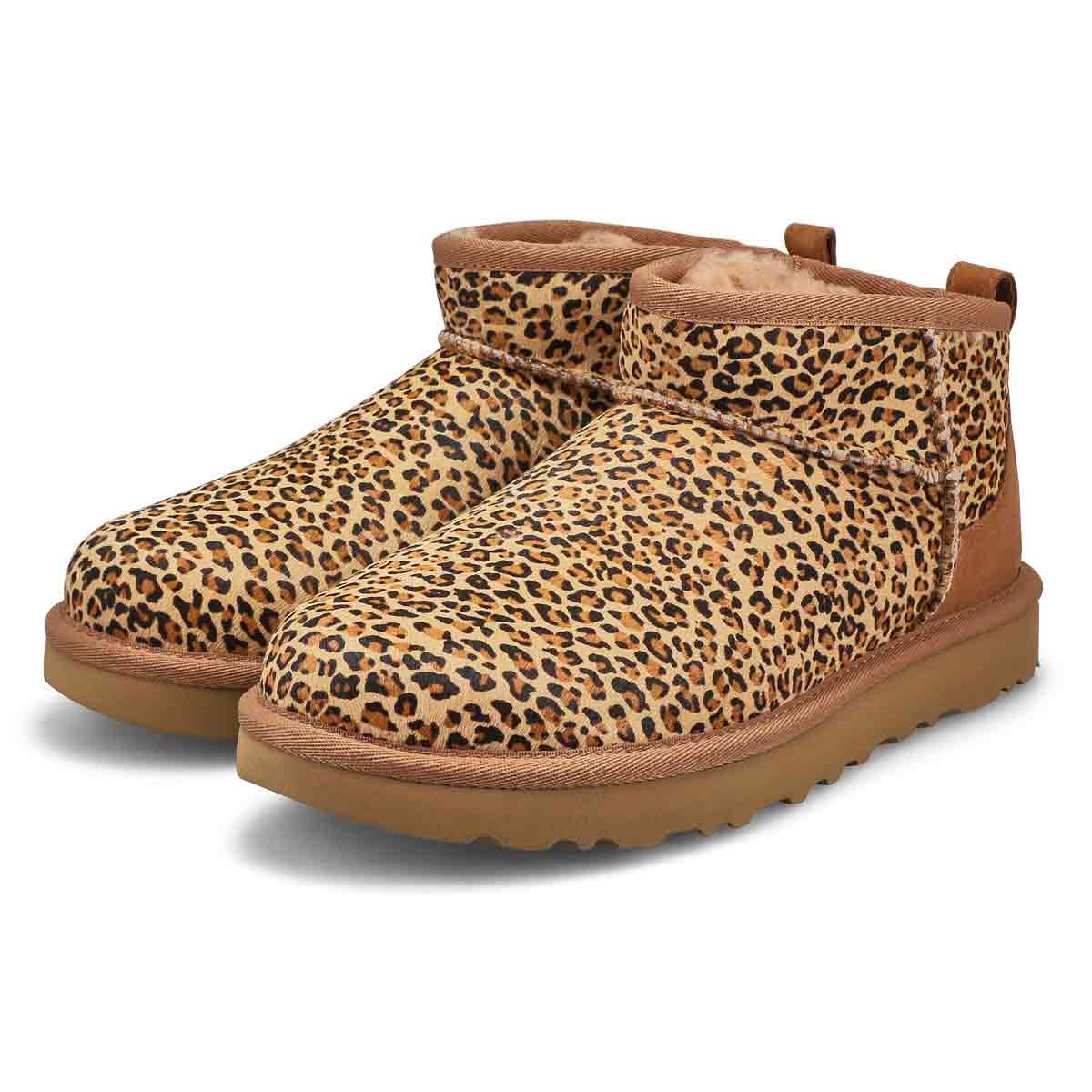 Women's Classic Ultra Mini Speckles Boot - Chestnut