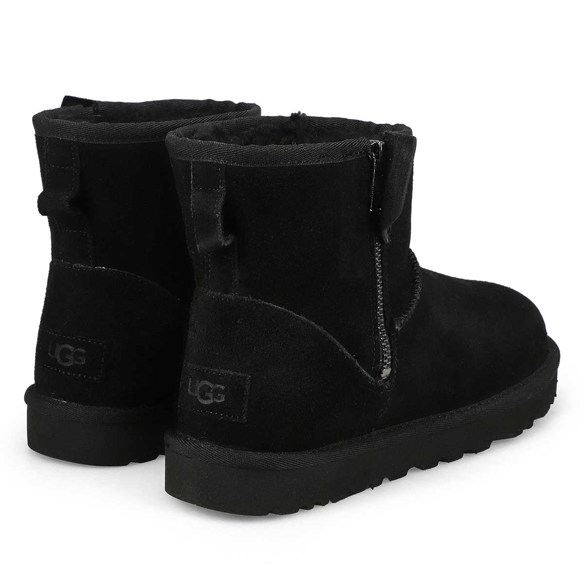 Botte CLASSIC MINI BAILEY ZIP, noir, femmes