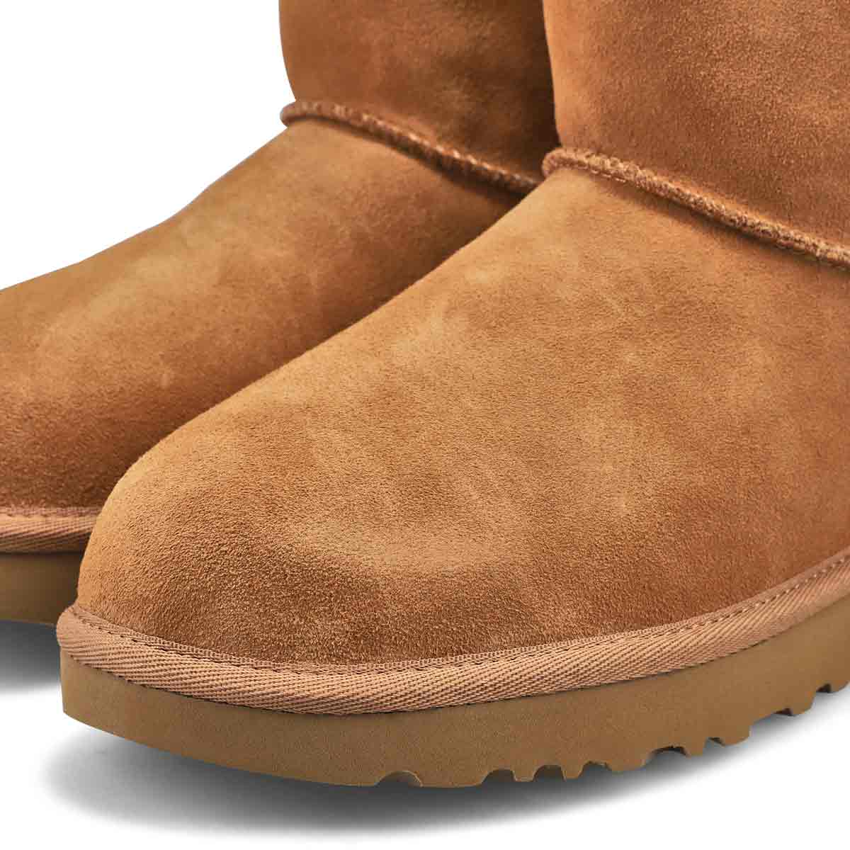 Botte CLASSIC MINI BAILEY ZIP, châtain, femmes