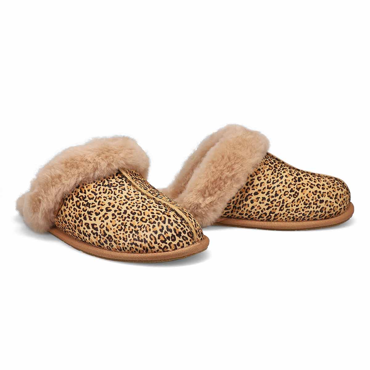 Women's Scuffette II Speckles Slipper - Chestnut