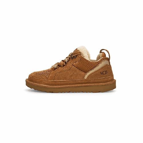 UGG Kids' Lowmel Fashion Sneaker Chestnut