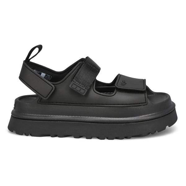 Women's Golden Glow Platform Sandal - Black