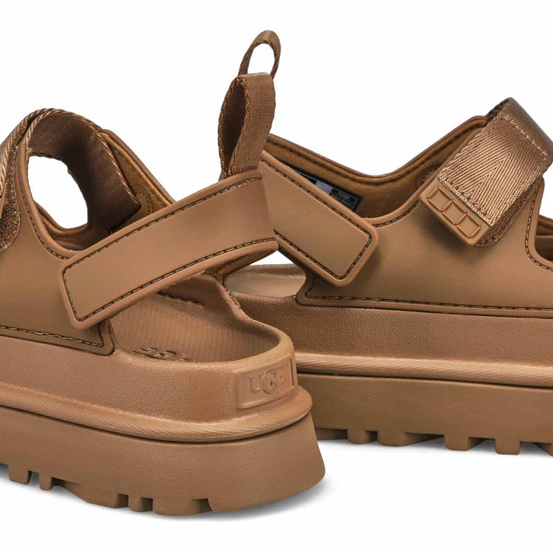 Women's Golden Glow Platform Sandal - Brown