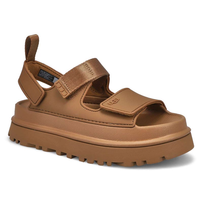 Women's Golden Glow Platform Sandal - Brown