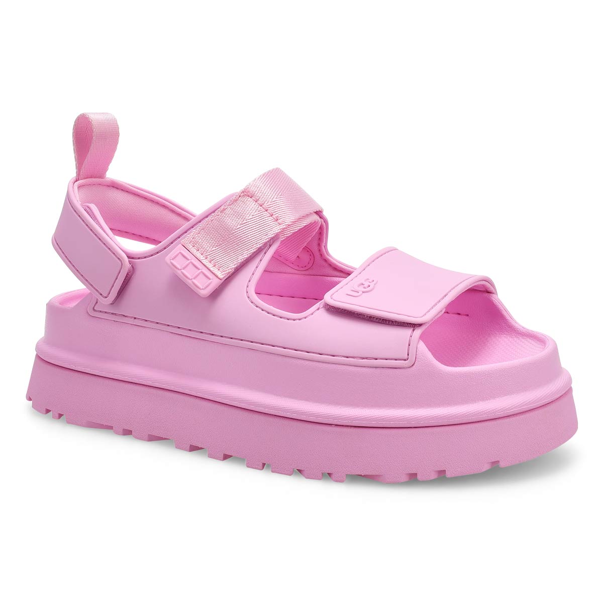 Sandale plateforme GOLDEN GLOW, diamant rose, femmes