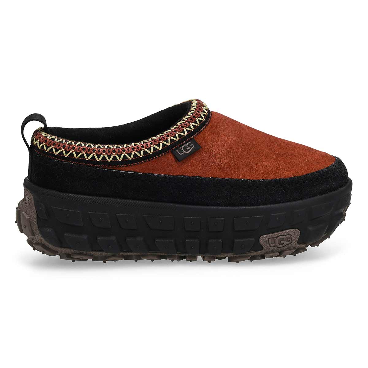 Pantoufle VENTURE DAZE, jaspe rouge/noir, hommes