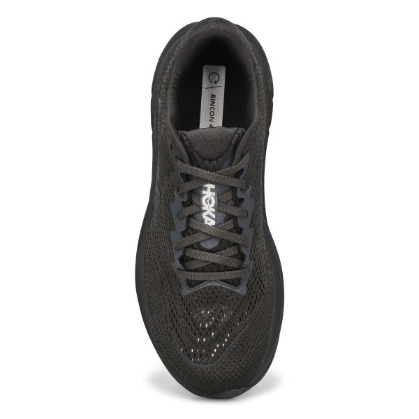 Men's Rincon 4 Lace Up Performance Runner - Black/Black