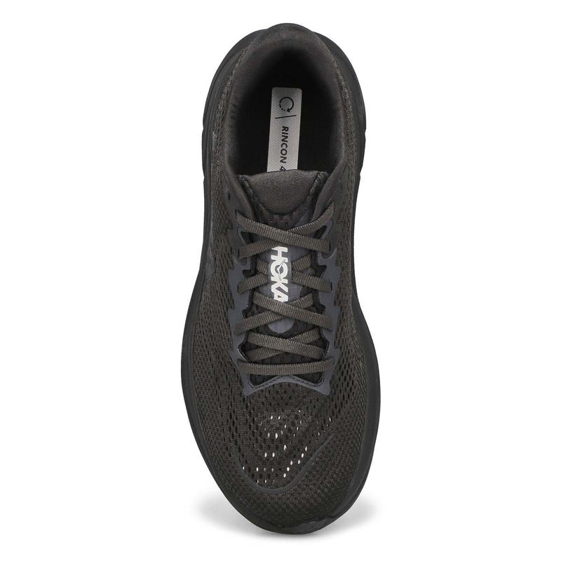 Men's Rincon 4 Lace Up Performance Runner - Black/Black