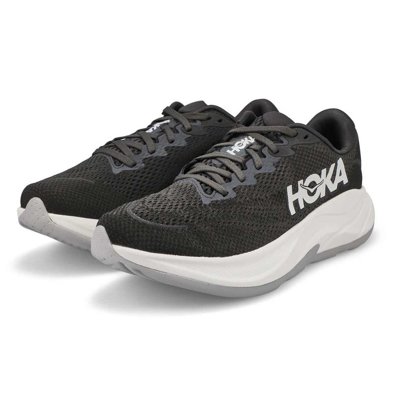 Men's Rincon 4 Lace Up Performance Runner - Black/White