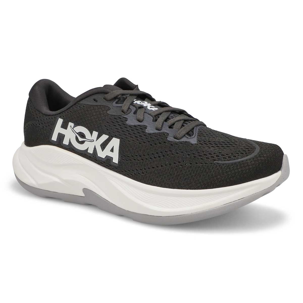 Men's Rincon 4 Lace Up Performance Runner - Black/White