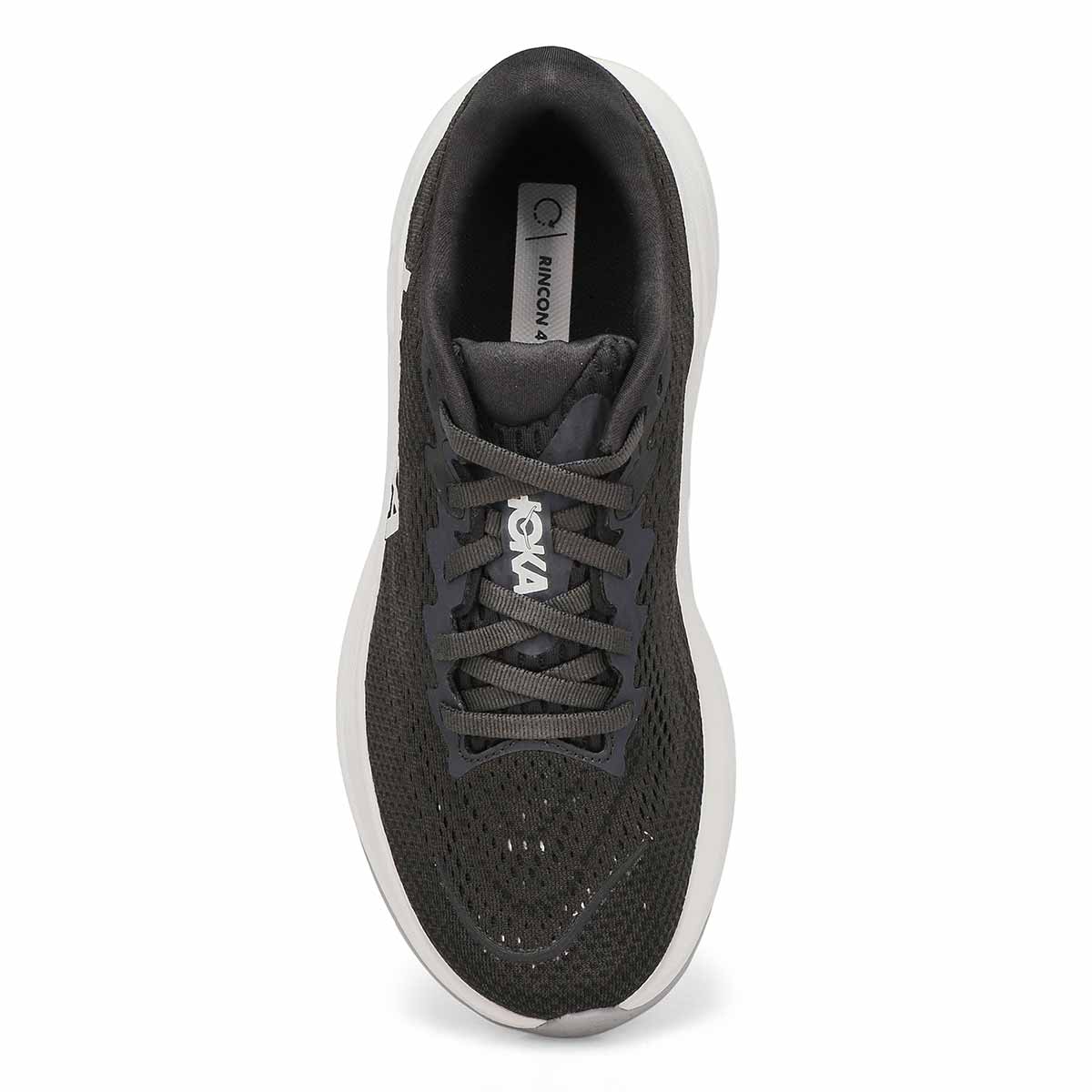 Women's Rincon 4 Lace Up Performance Runner - Black/White