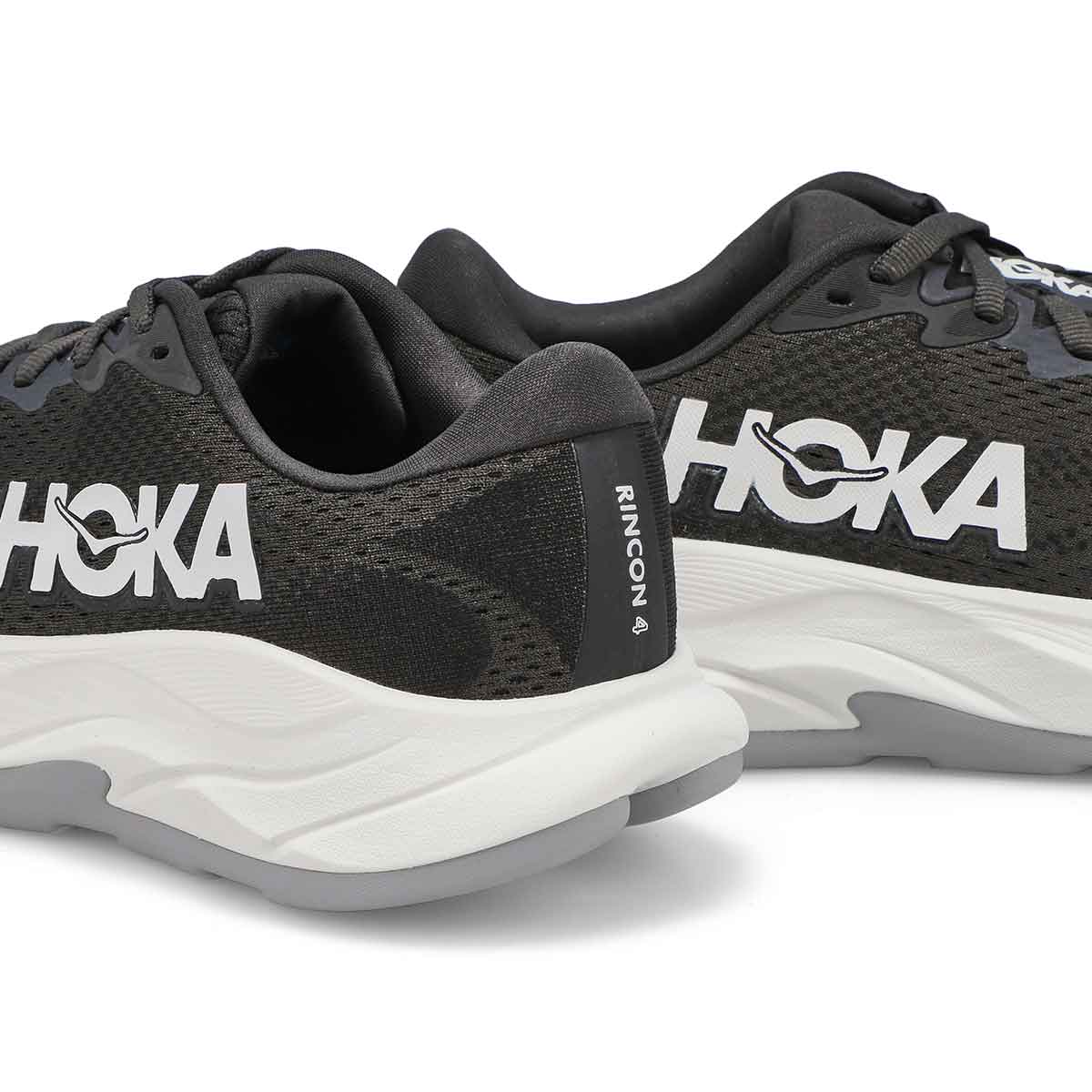 Women's Rincon 4 Lace Up Performance Runner - Black/White