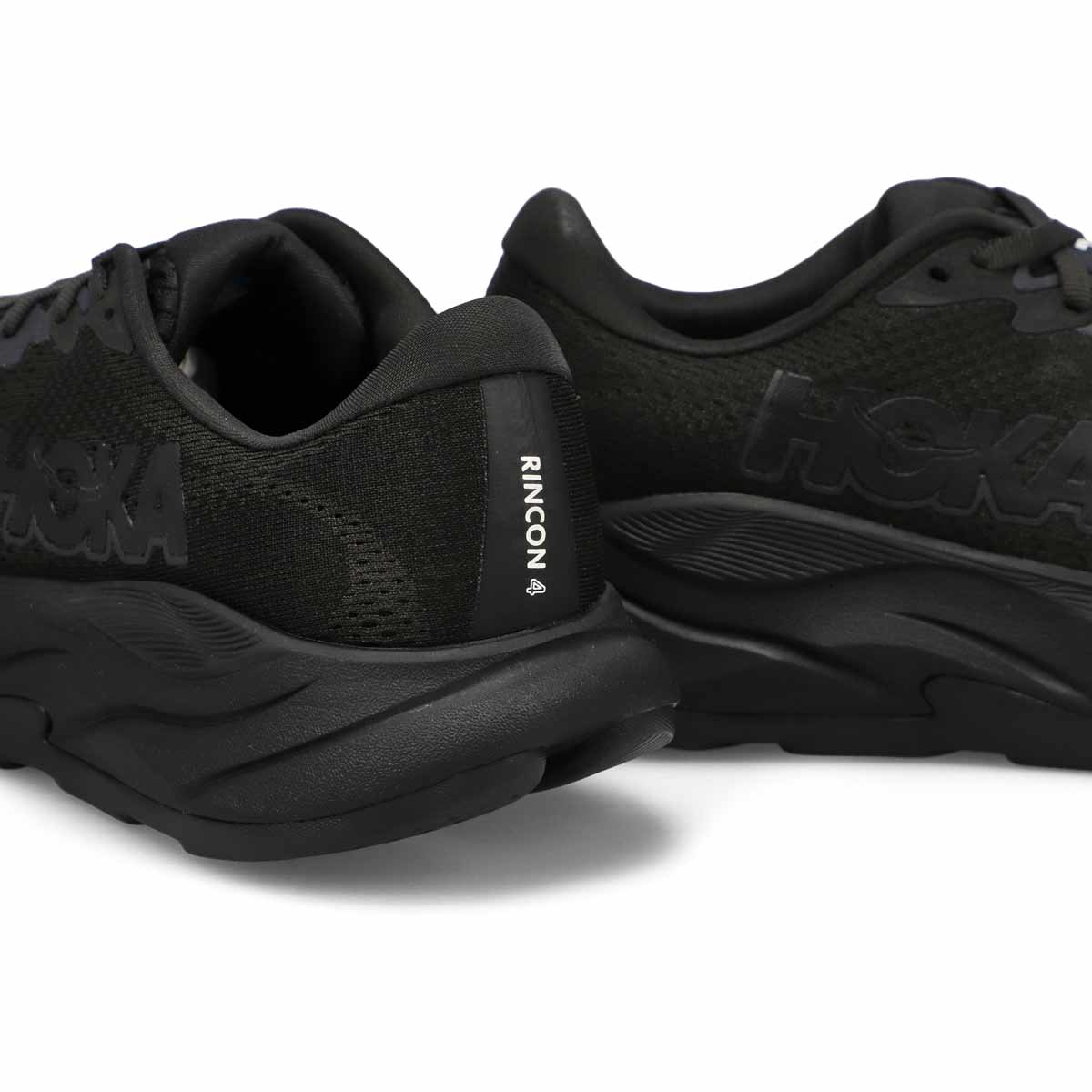 Women's Rincon 4 Lace Up Wide Performance Sneaker - Black/Black