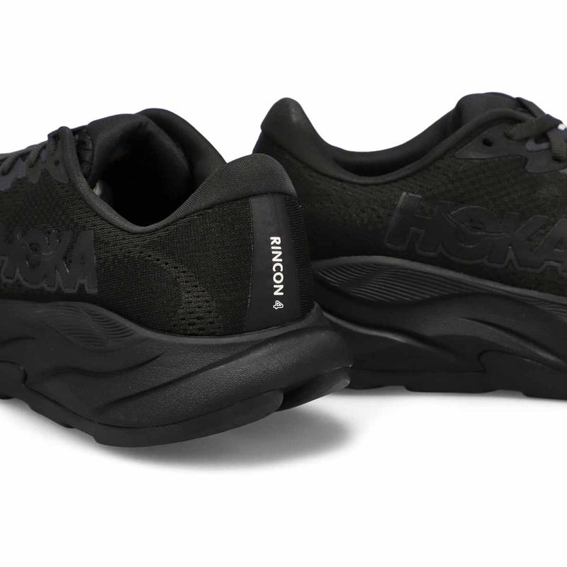 Chaussure de course de performance RINCON 4, noir/noir, femmes - LARGE