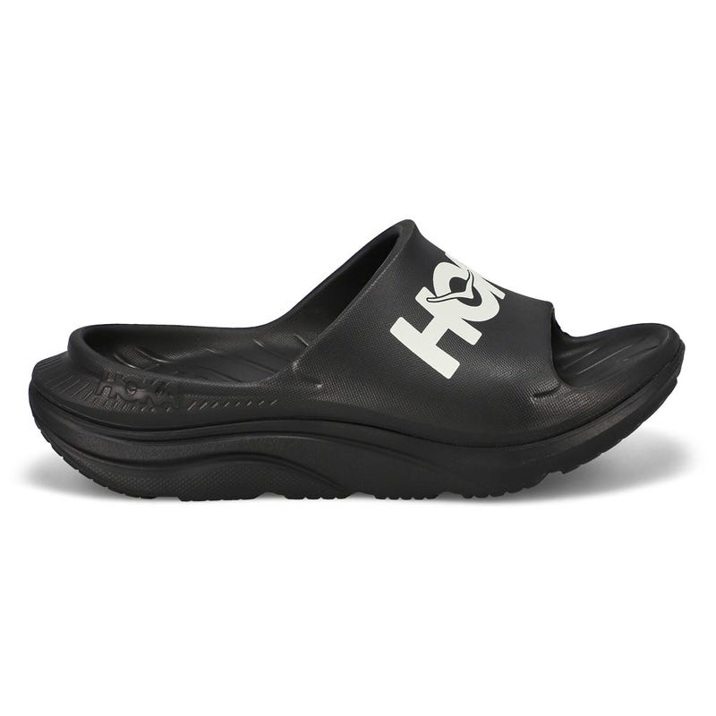 Claquette ORA ATHLETIC SLIDE, noir/blanc, hommes