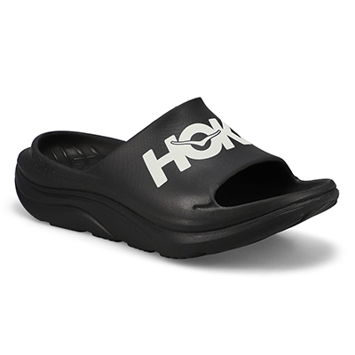 Claquette Ora Athletic Slide, noir/blanc, femmes