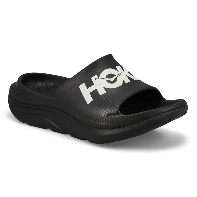 Claquette ORA ATHLETIC SLIDE, noir/blanc, femmes