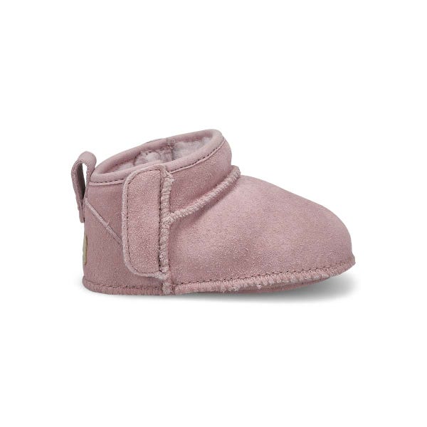Infant's Classic Ultra Mini Bootie Slipper - Pale Smoke