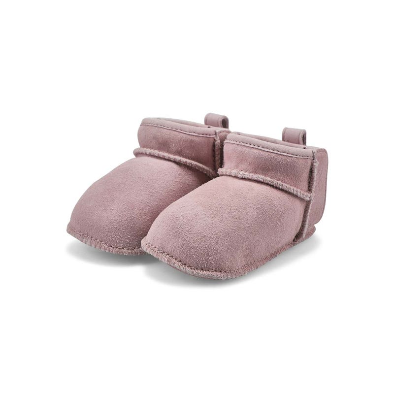 Infant's Classic Ultra Mini Bootie Slipper - Pale Smoke