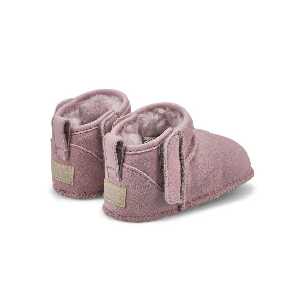 Infant's Classic Ultra Mini Bootie Slipper - Pale Smoke