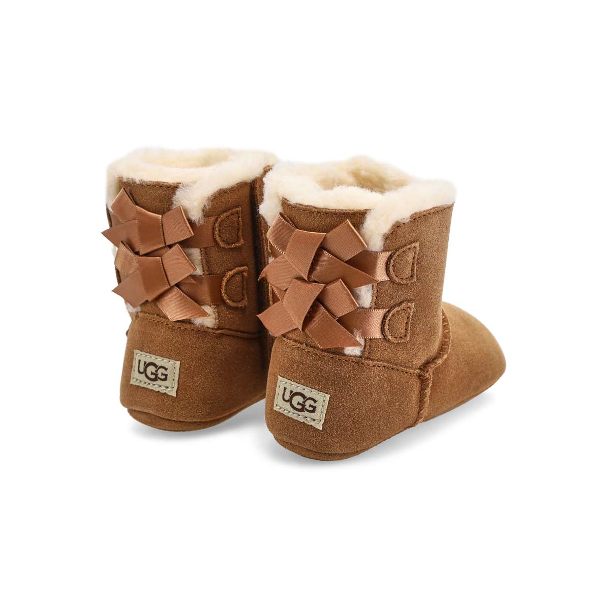 Infants'  Baby Bailey Bow Bootie Slipper - Chestnu