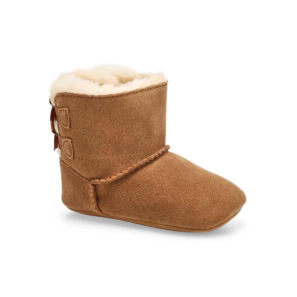Infants'  Baby Bailey Bow Bootie Slipper - Chestnu