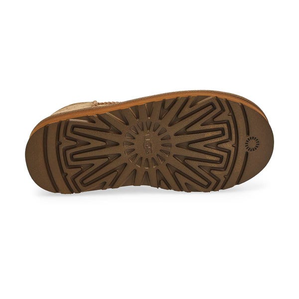Botte Ultra Mini Platform en peau de mouton pour filles - Bronze clair