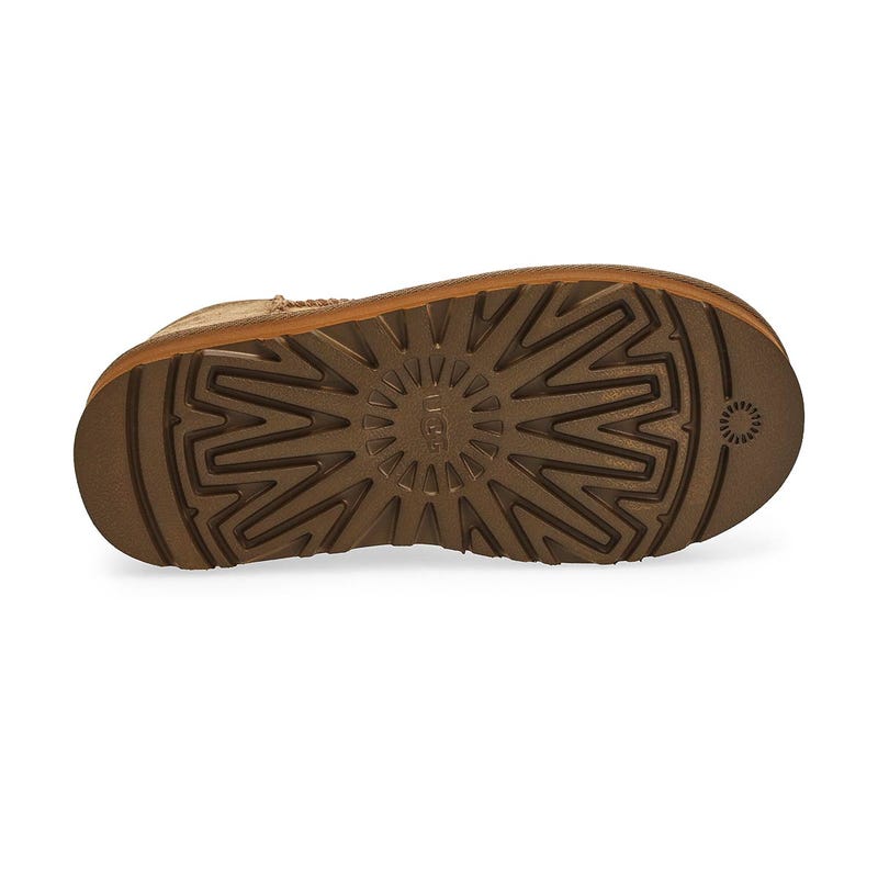 Botte Ultra Mini Platform en peau de mouton pour filles - Bronze clair