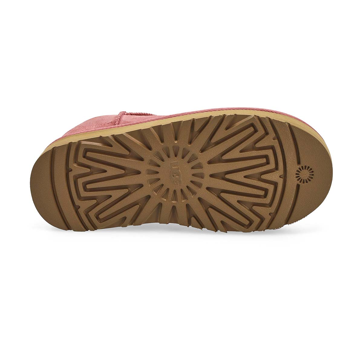 Girls'  Ultra Mini Platform Sheepskin Boot - Pink Dawn