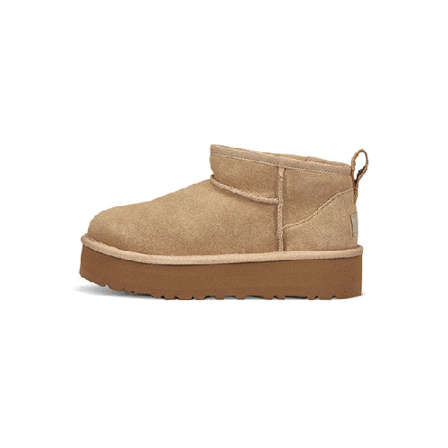 UGG Girl's Ultra Mini Platform Sheepskin Boot | SoftMoc.com