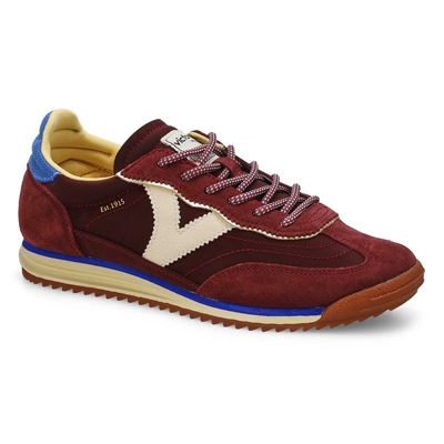 Lds Saturno Lace Up Sneaker - Burdeos