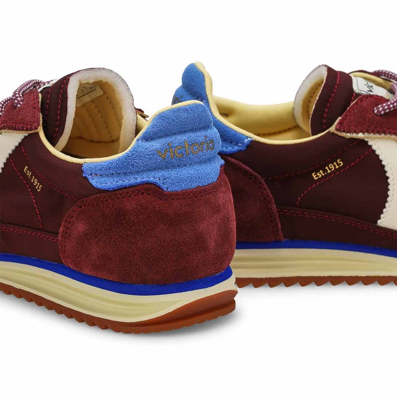 Women's  Saturno Lace Up Sneaker - Burdeos