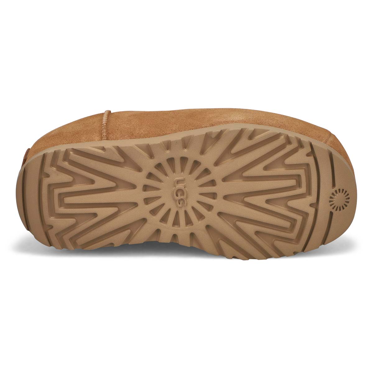 Women's Pumped Slide Platform Slipper - Chestnut