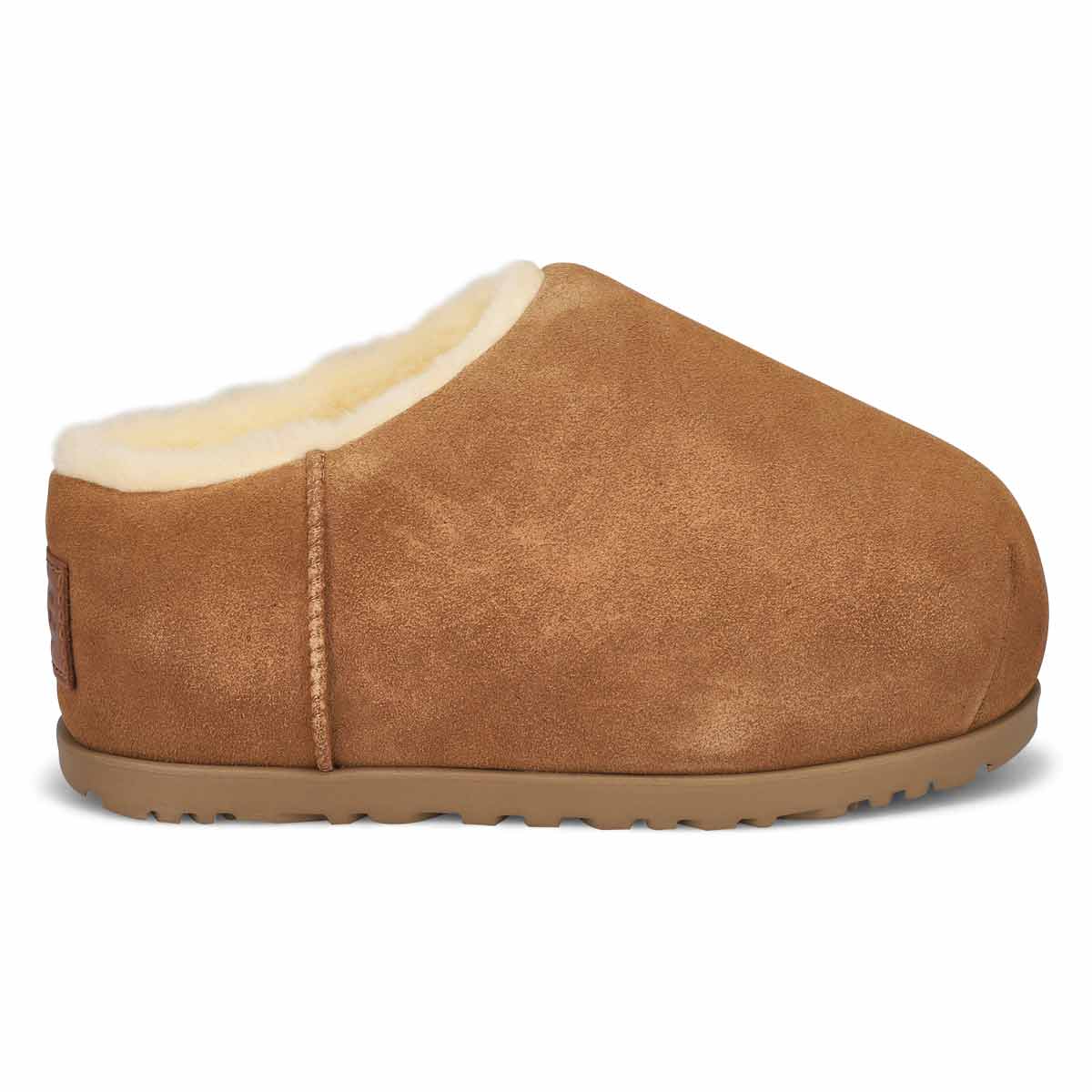 Women's Pumped Slide Platform Slipper - Chestnut