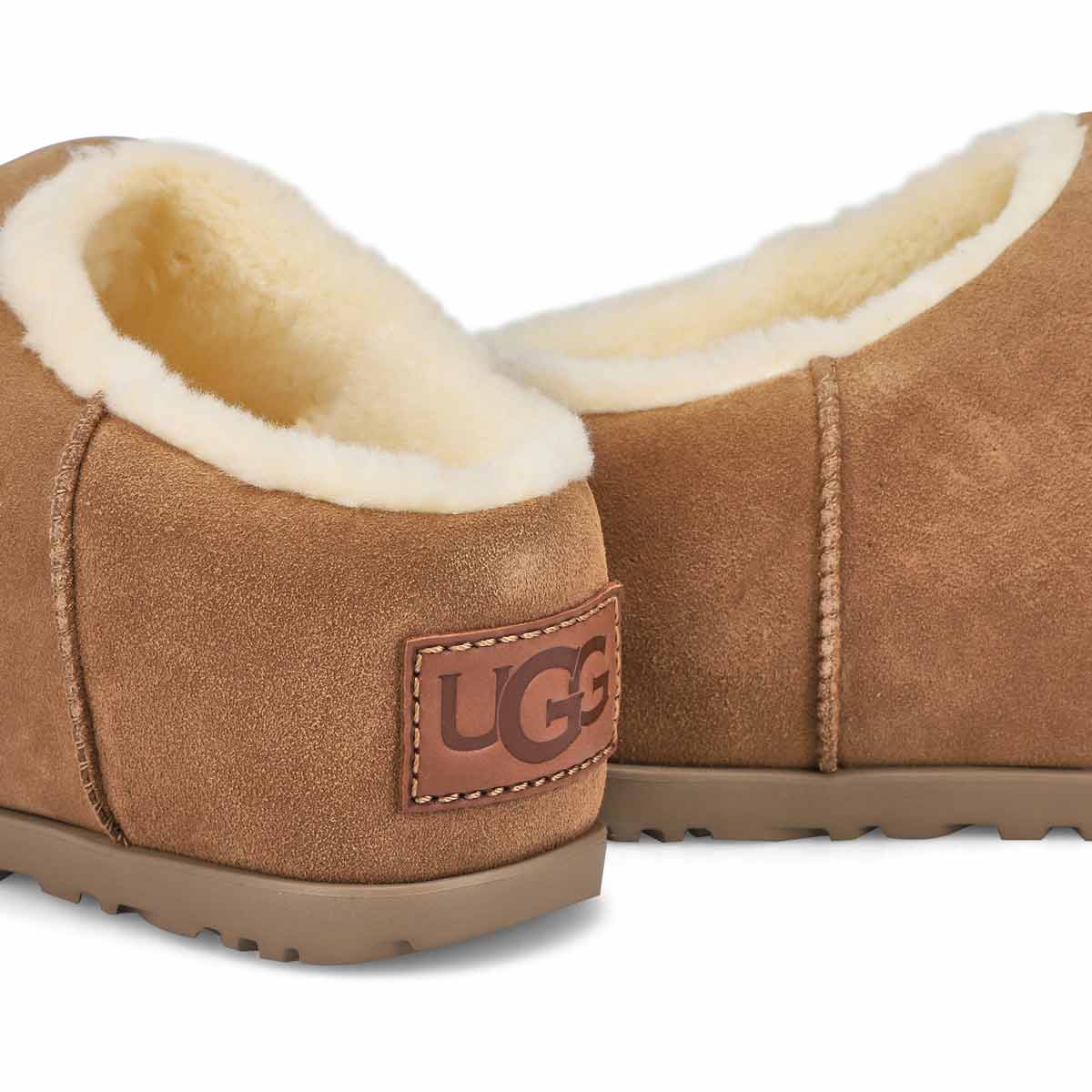 Women's Pumped Slide Platform Slipper - Chestnut