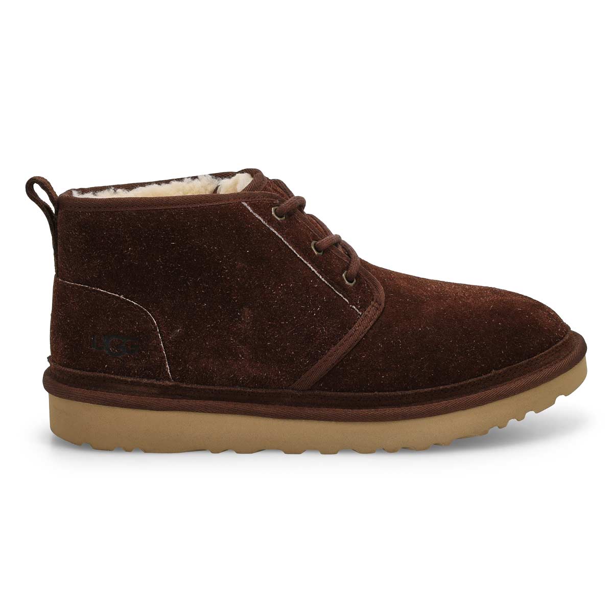 Men's Neumel Shaggy Suede Chukka Boot - Burnt Cedar