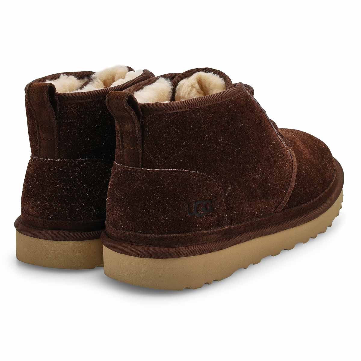 Men's Neumel Shaggy Suede Chukka Boot - Burnt Cedar