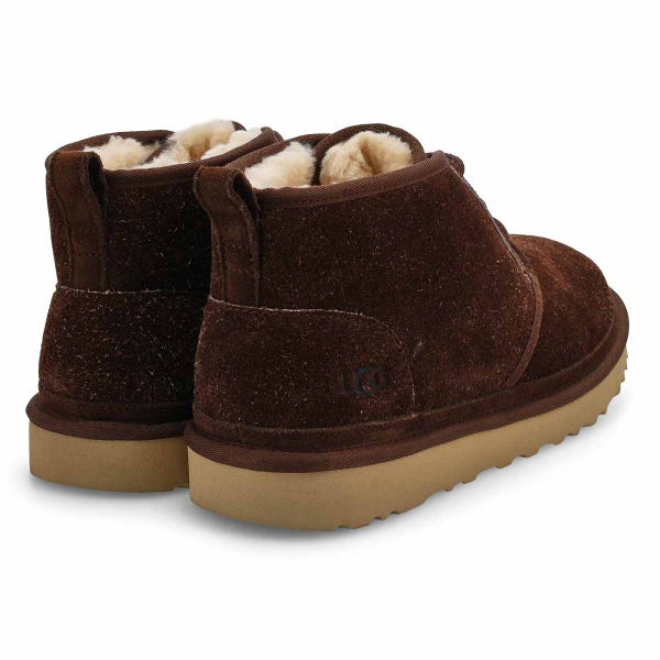 Chukkas NEUMEL SHAGGY SUEDE, cèdre brûlé, hommes