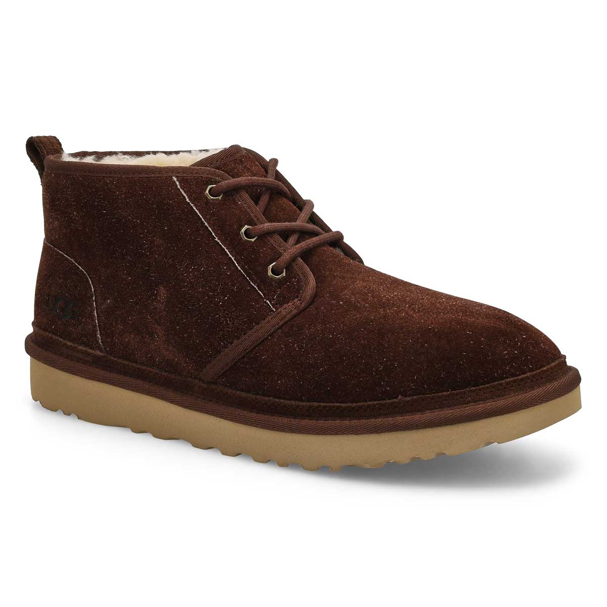 Men's Neumel Shaggy Suede Chukka Boot - Burnt Cedar