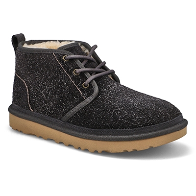 Chukkas Neumel Shaggy Suede, gris foncé, hommes