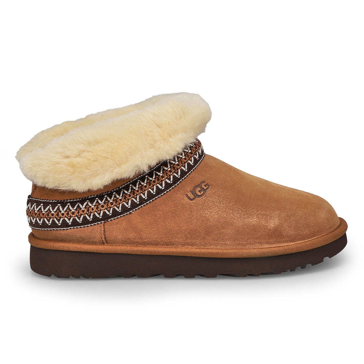 Women's Classic Mini Crescent Boot - Chestnut