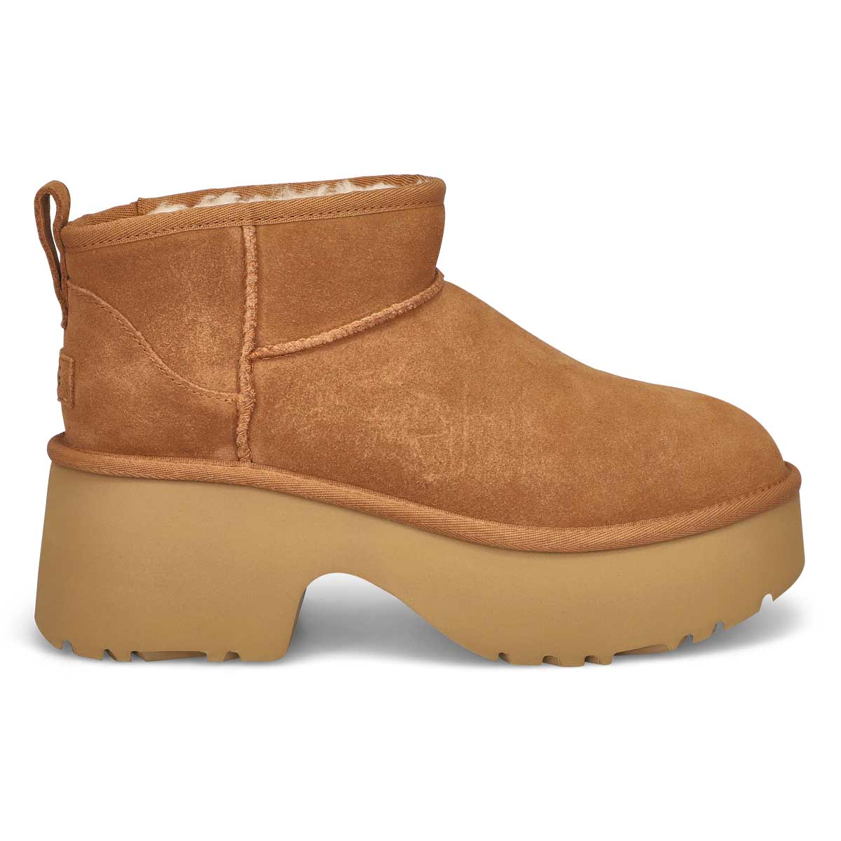 Women's Classic Ultra Mini New Heights Boot - Chestnut