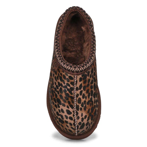 Women's Tasman Caspian Sheepskin Slipper - Burnt Cedar