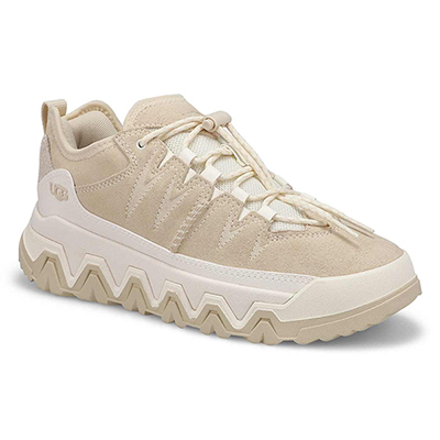 Lds CapTrail Low Waterproof Lace Up Sneaker - Light Beige