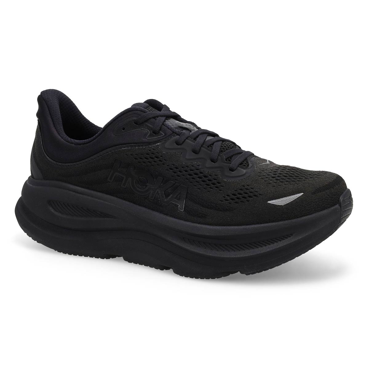 Baskets de performance BONDI 9, noir/noir, hommes